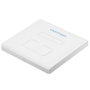 Vention Placa de Pared Keystock IFEW0 con 2 Puertos RJ45, Blanco